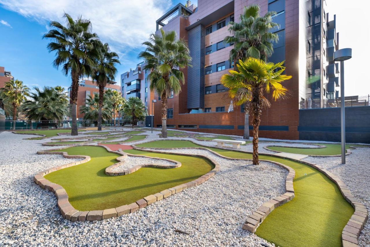 Apartamento Forum-Ciencias Con Piscina, Gym & Parking Granada Esterno foto